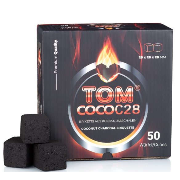 Tom Cococha C28 vízipipa szén - 1 kg